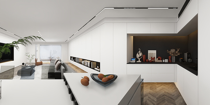 原振翔-嘉和丽园极简轻奢-装修设计方案