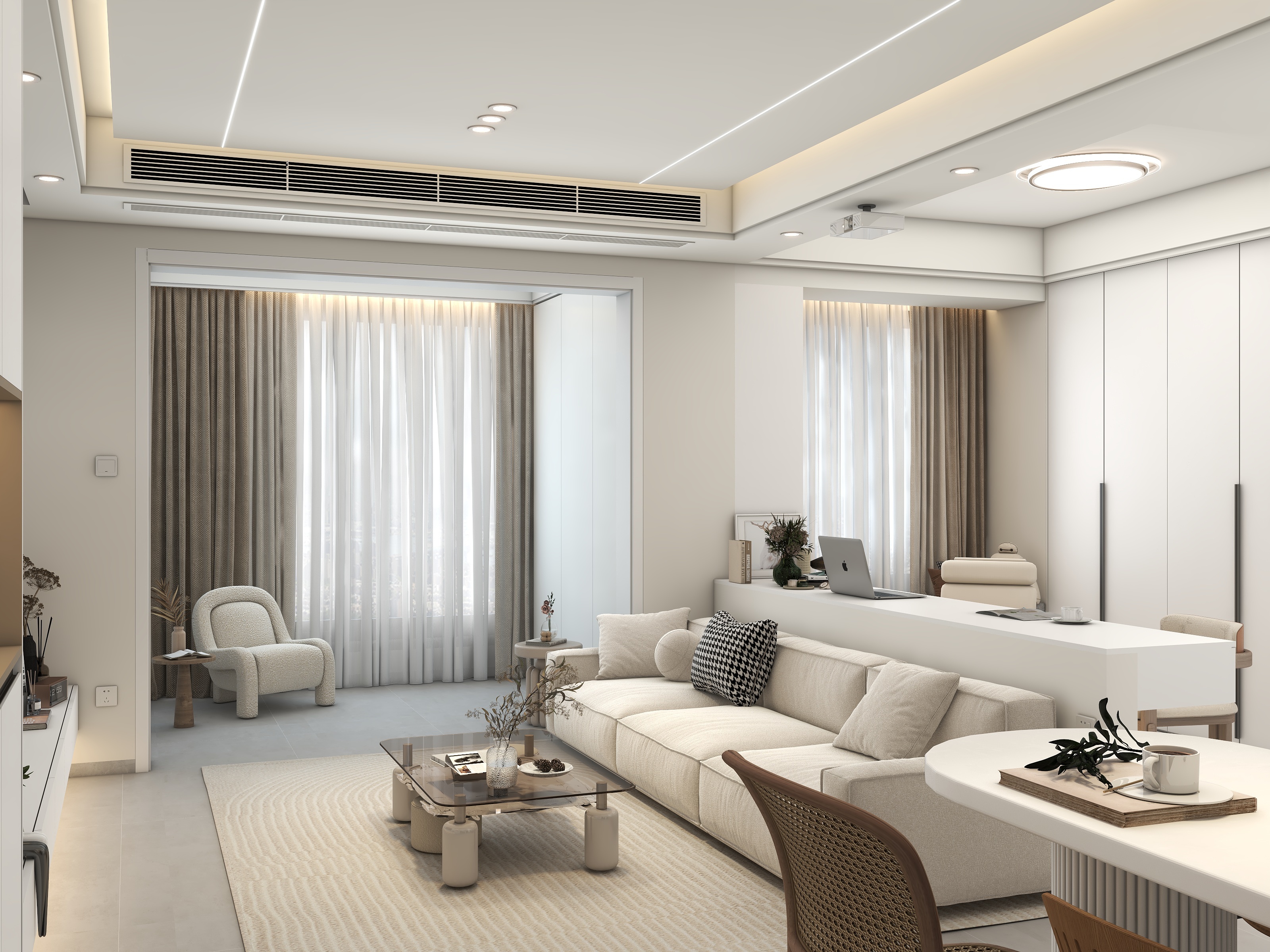 一个爱睡觉的懒虫-中冶未来城装修效果图