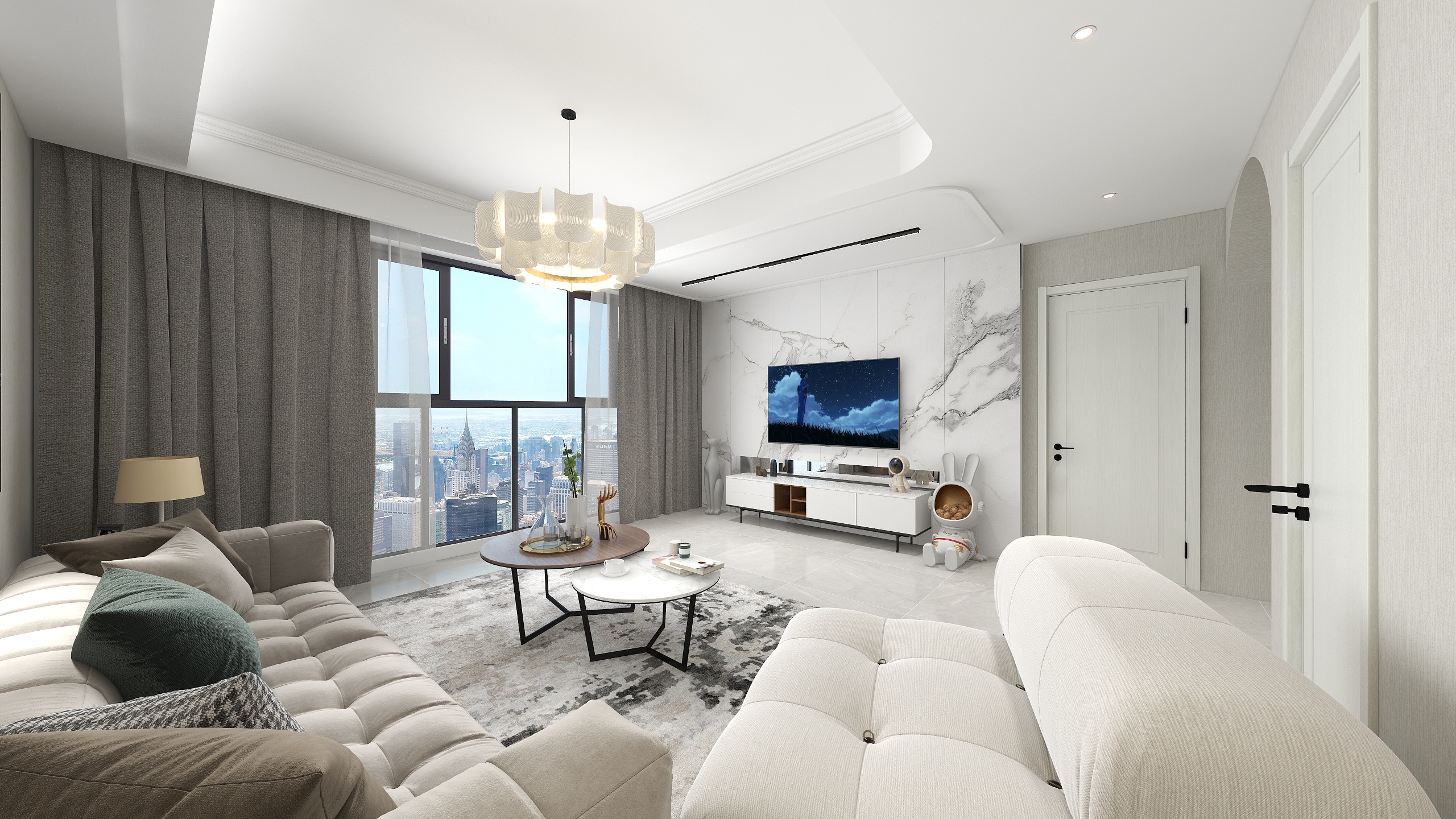 马良装饰设计施工-最近的一个小案-装修设计方案