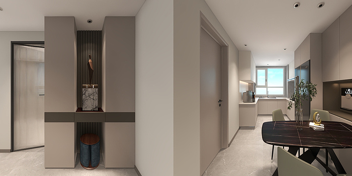 设计师-郝工-阳光海上城10-90平-装修设计方案