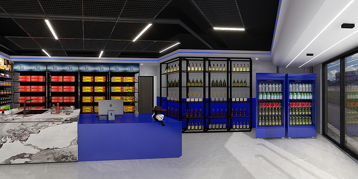 KingStrong-榴芳郡门市-装修设计方案