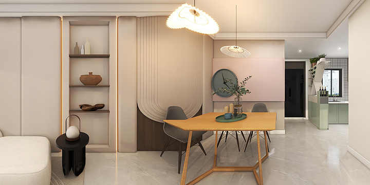 134****6708丫丫-海德公园81㎡3室-装修设计方案