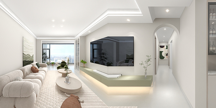 设计刘工--华泰124平-装修设计方案