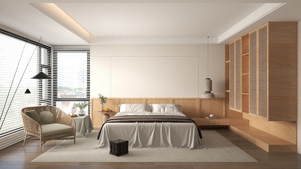 书涵工作室-原木风卧+shuhan88898-装修设计方案