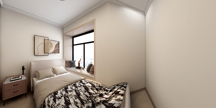 默灬灬剑-新津套一48.7平方米-精细化自住-装修设计方案