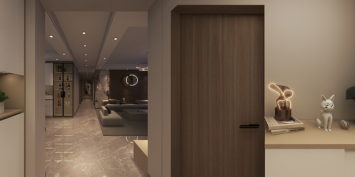 全屋定制设计舒-云峰时代城1栋105-装修设计方案