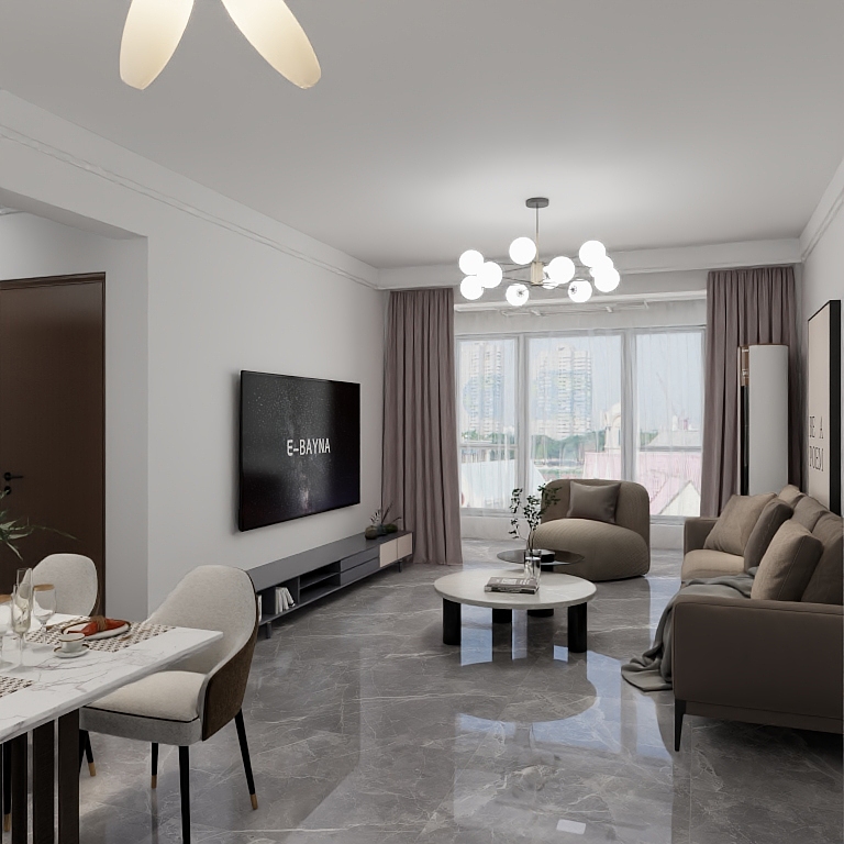 LY-空间设计师-李莹-奥园誉峰117平设计师李莹13555826899-装修设计方案