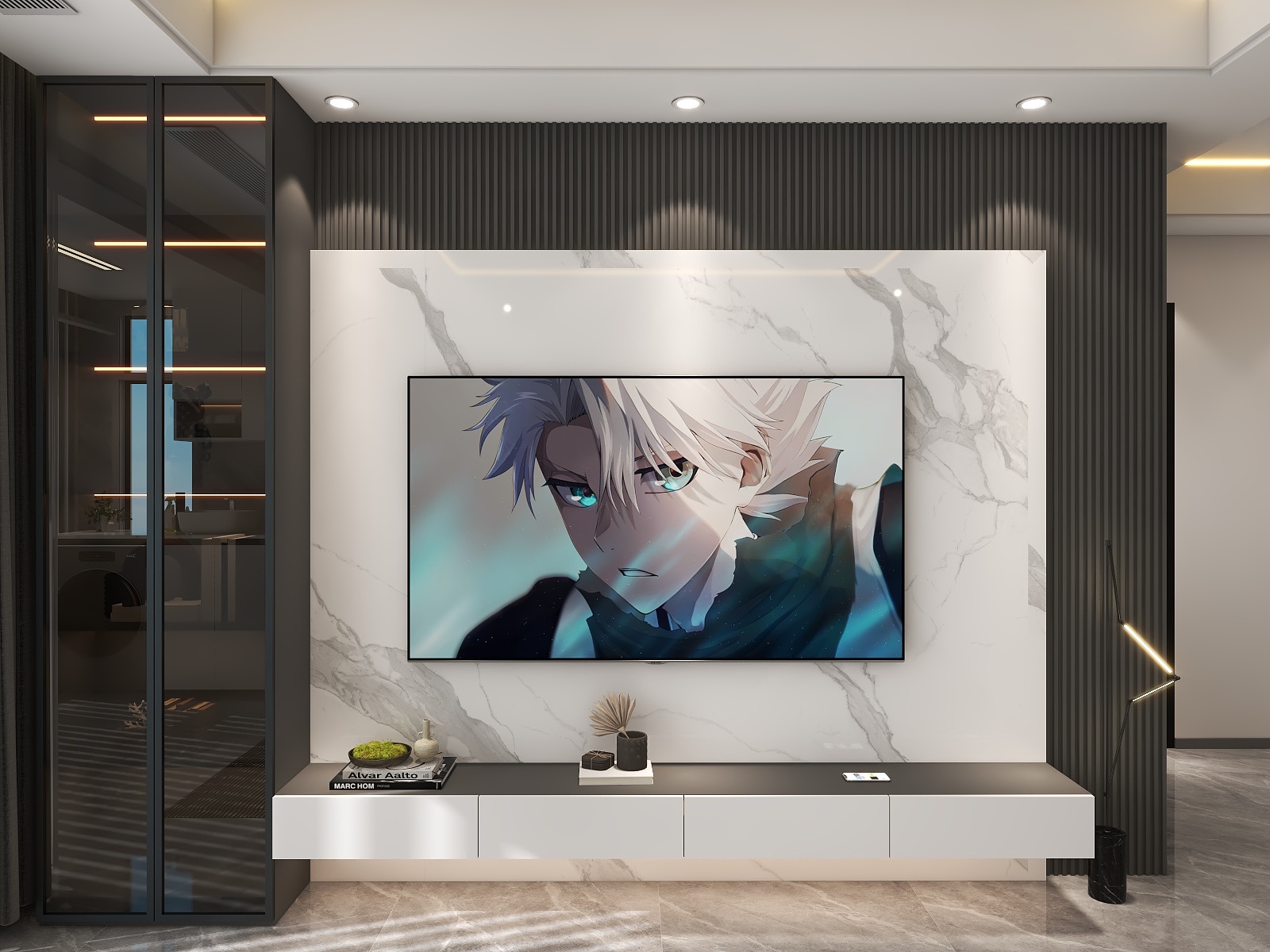 设计师一尘-「现代轻奢」——坐标武汉-保利圆梦城-装修设计方案