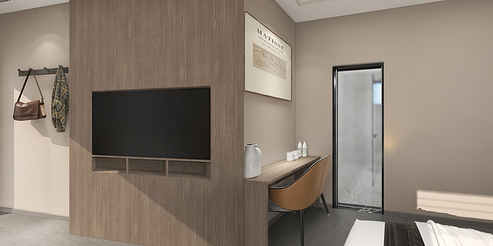 极致空间11-大床房-装修设计方案