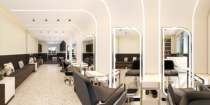 青鸟设计ZJnK-尚士造型-装修设计方案