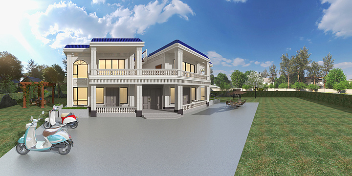 佛山市东PNvw-欧式别墅-装修设计方案