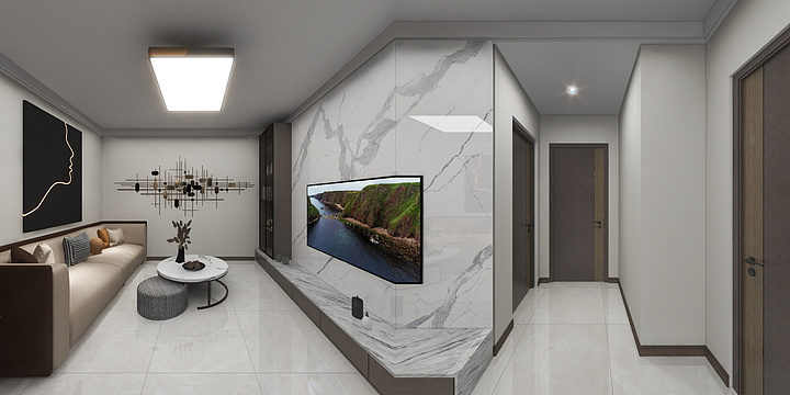 A道长说-（酷家乐）望月南里5-2-2001-装修设计方案