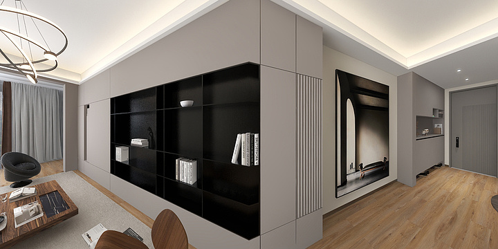 丹丹酱儿-印月文澜 98-护墙板-装修设计方案