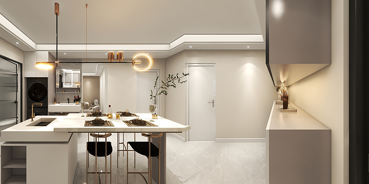 设计师Nancy-清涧新村第六小区效果图-装修设计方案