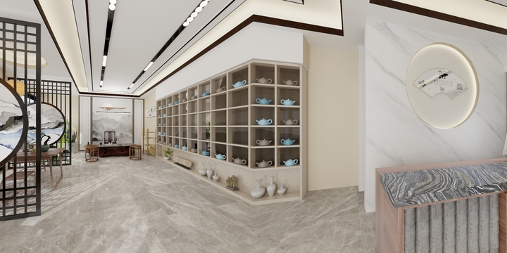 成安惠丽康装饰-南环茶楼-装修设计方案