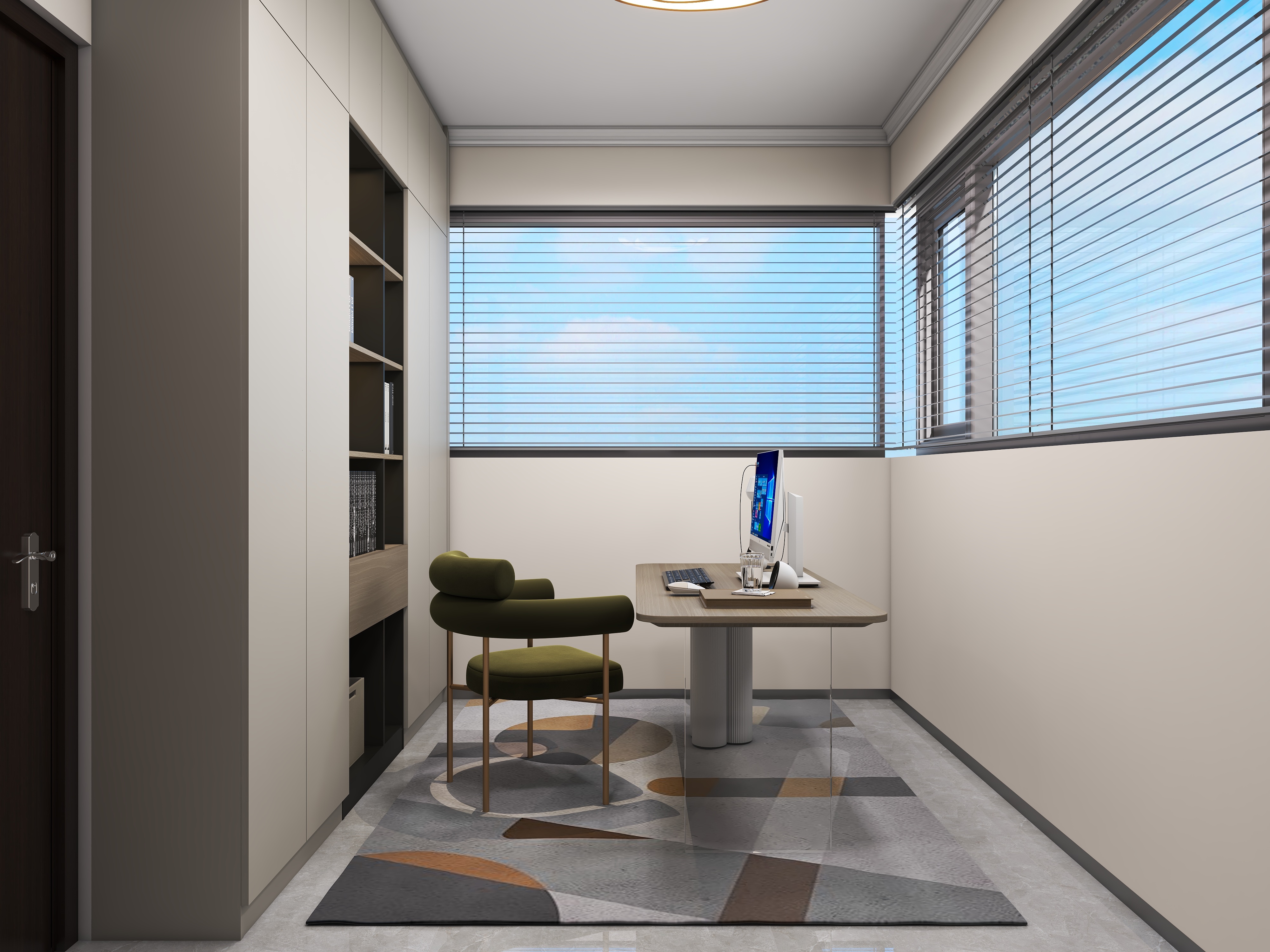 李火平xpQE-小区房133㎡4室-装修设计方案