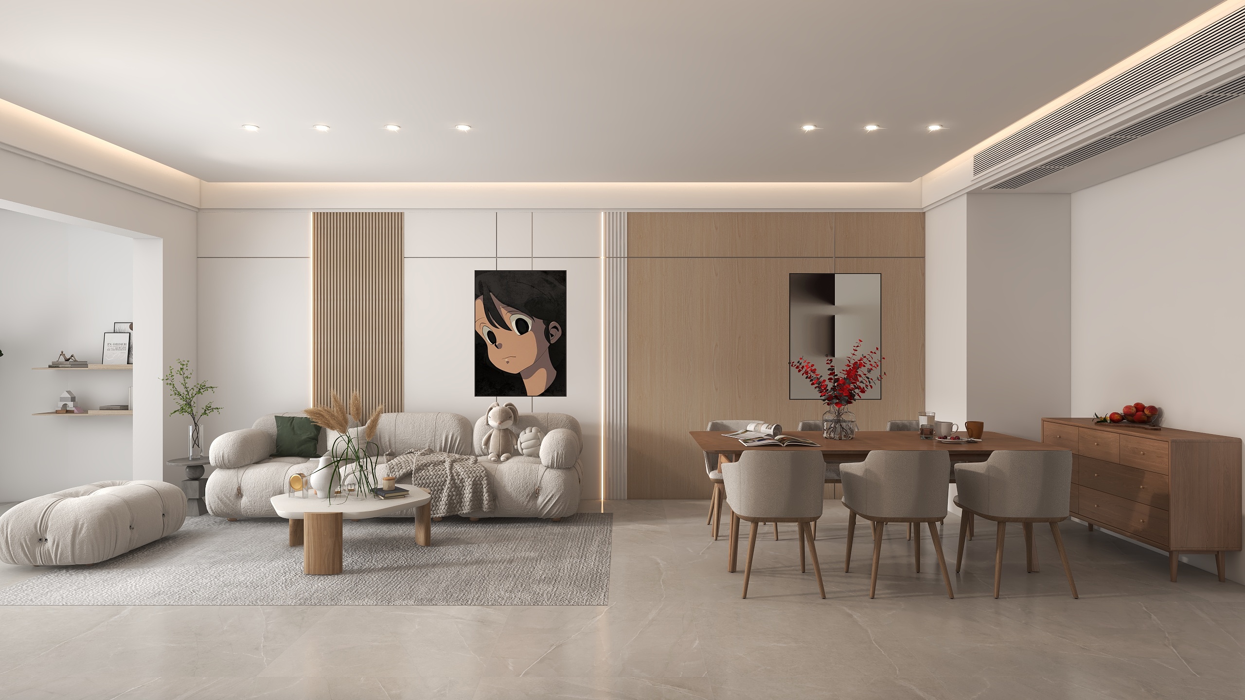 A梦.-保利东湾55㎡-装修设计方案