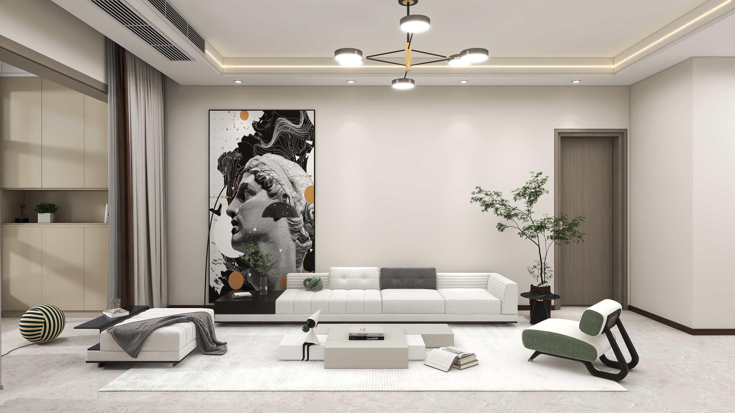 徐铭锴丶-《开·将》--现代混搭装修效果图