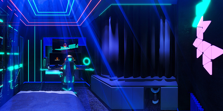 Mr.lu.-电竞房间-装修设计方案