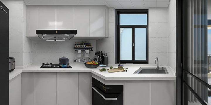 小胡子设计师-大欣华庭现代风格137平-装修设计方案