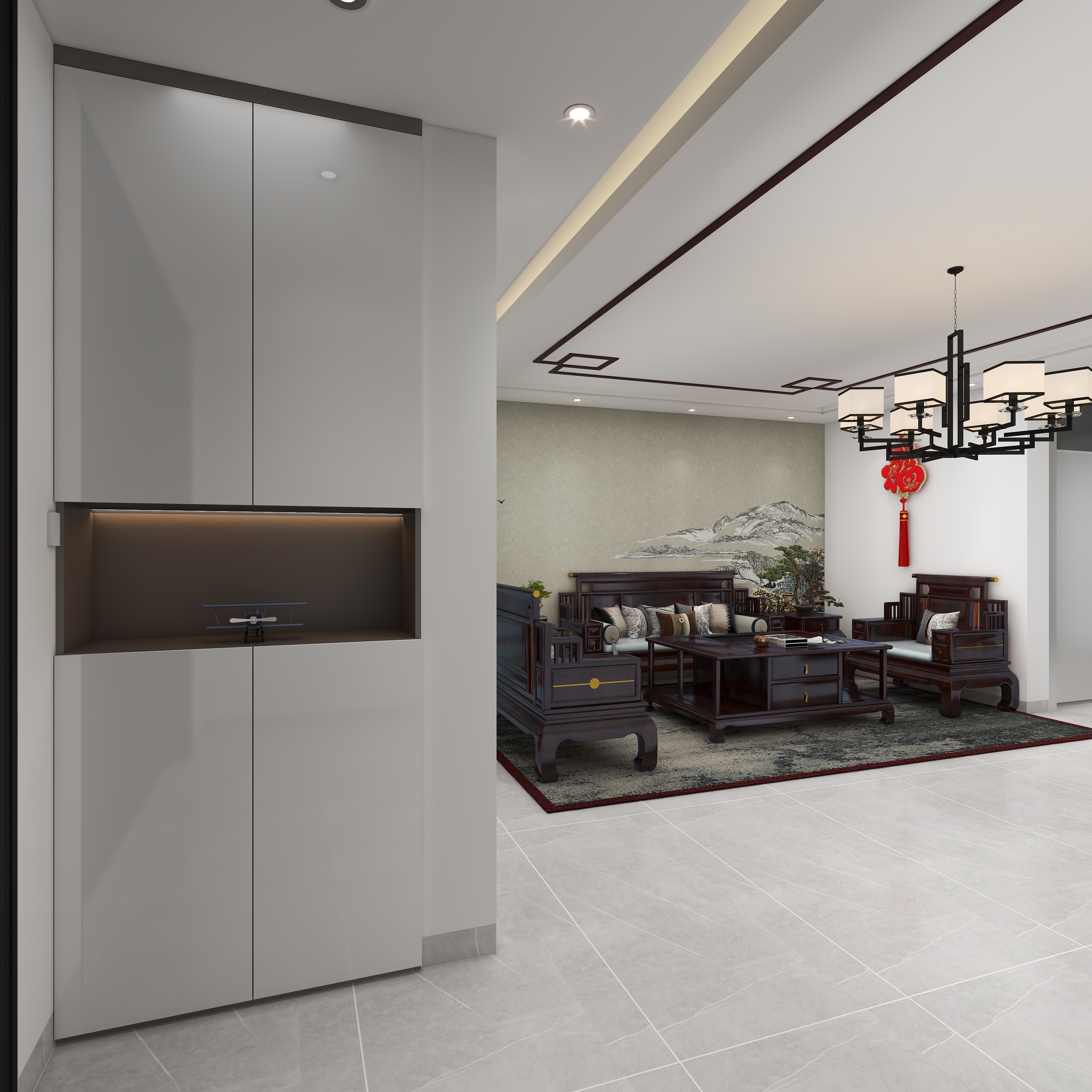 柒小强设计-金牛新村装修效果图