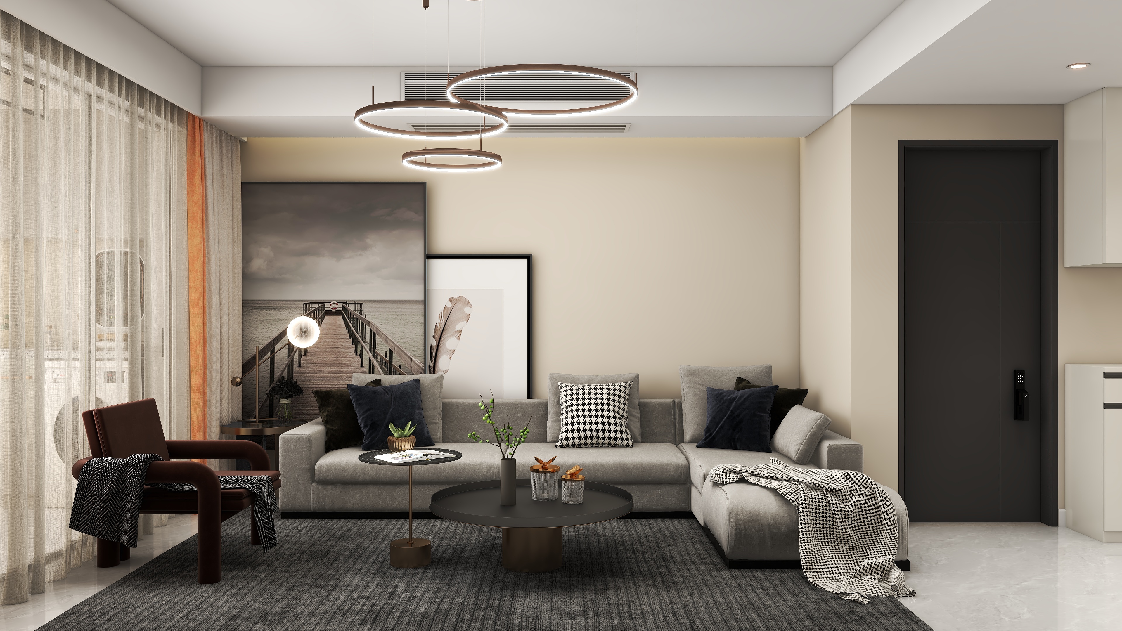 设计者DH-沙埭浜路255弄3号101室-装修设计方案