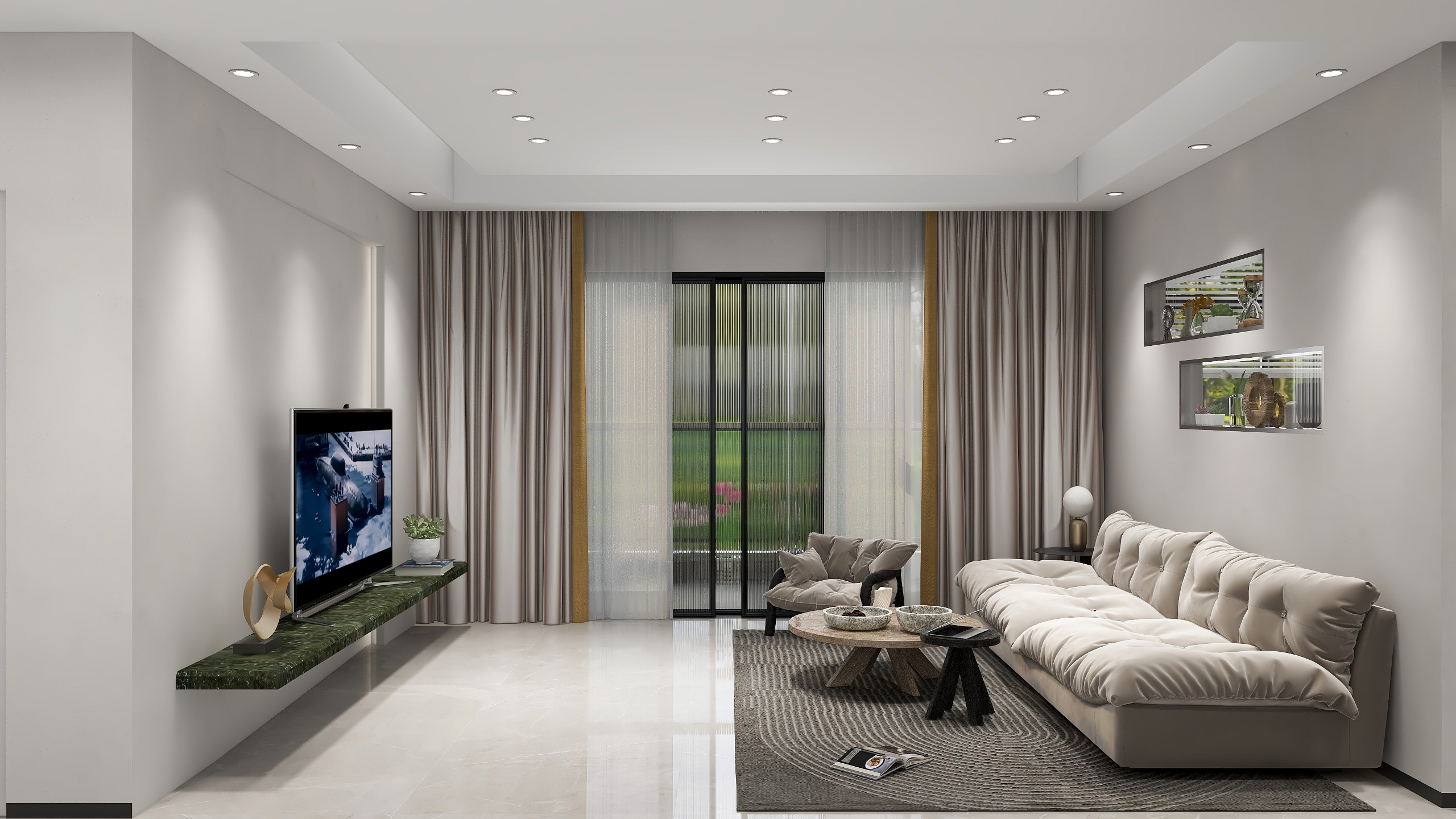 你就是自己的阳光-现代简约·4房平层-装修设计方案