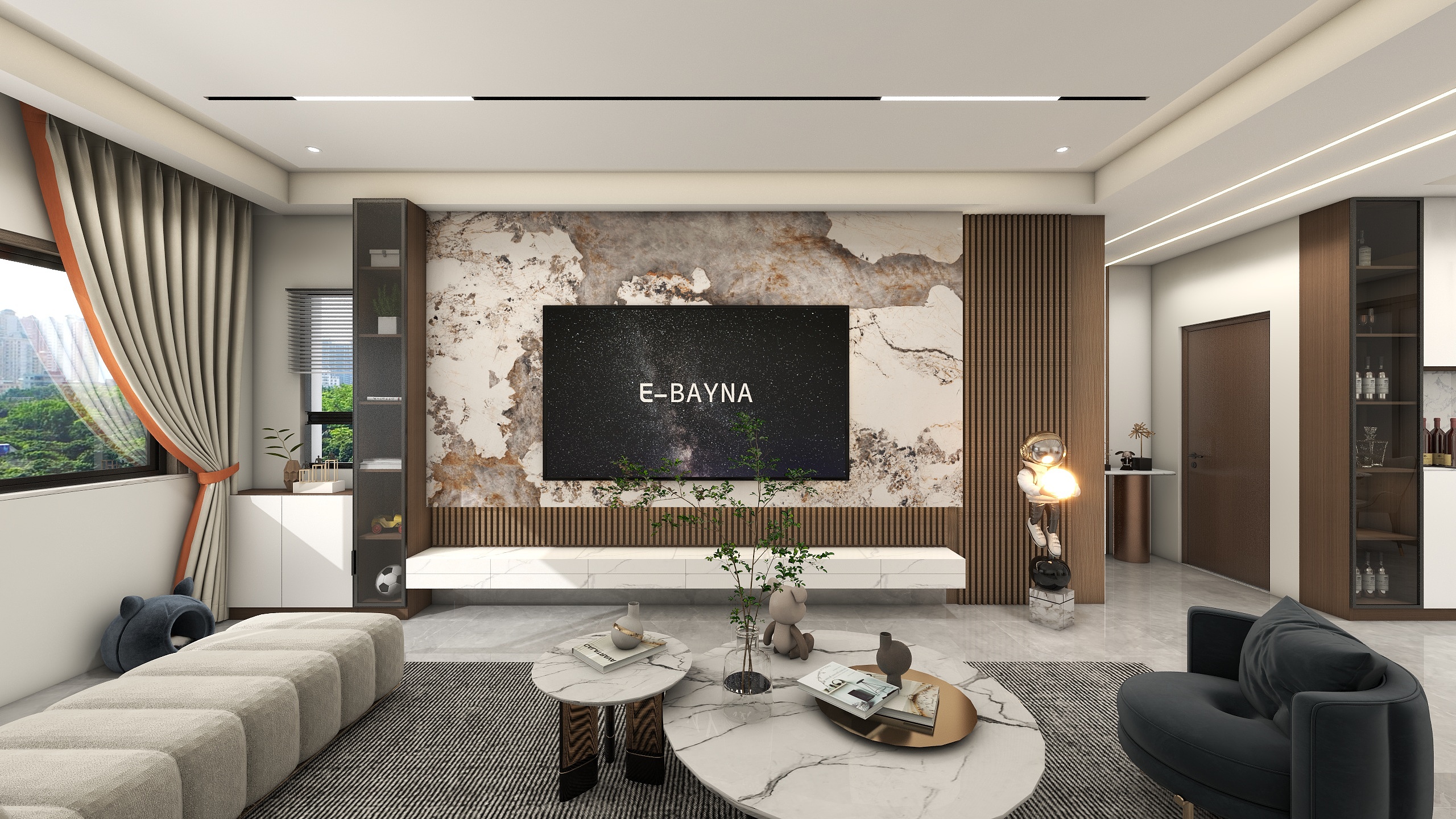 酒泉京禧整装设计-金河鼎盛112㎡2室-装修设计方案