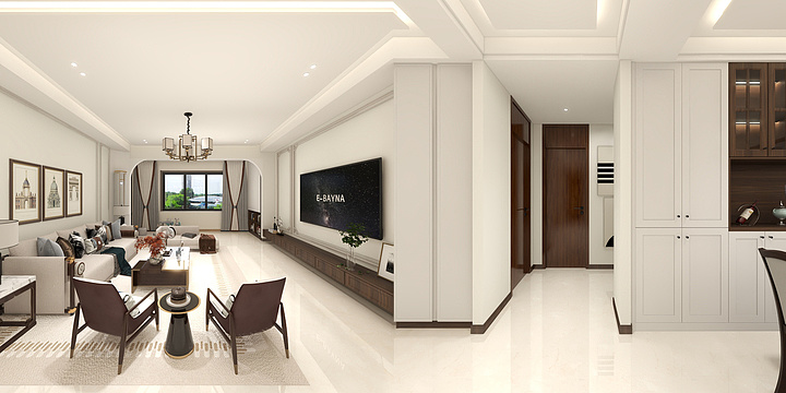 乐亭好莱客全案设计师徐江洁-hua .dwg-装修设计方案