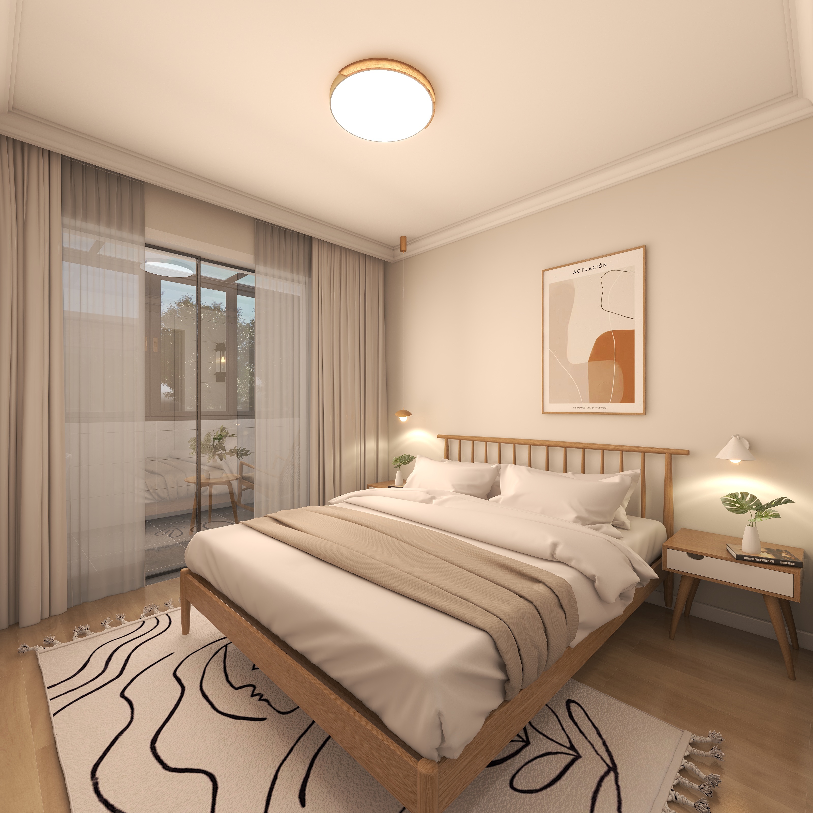 夏梦焱-北欧风装修效果图