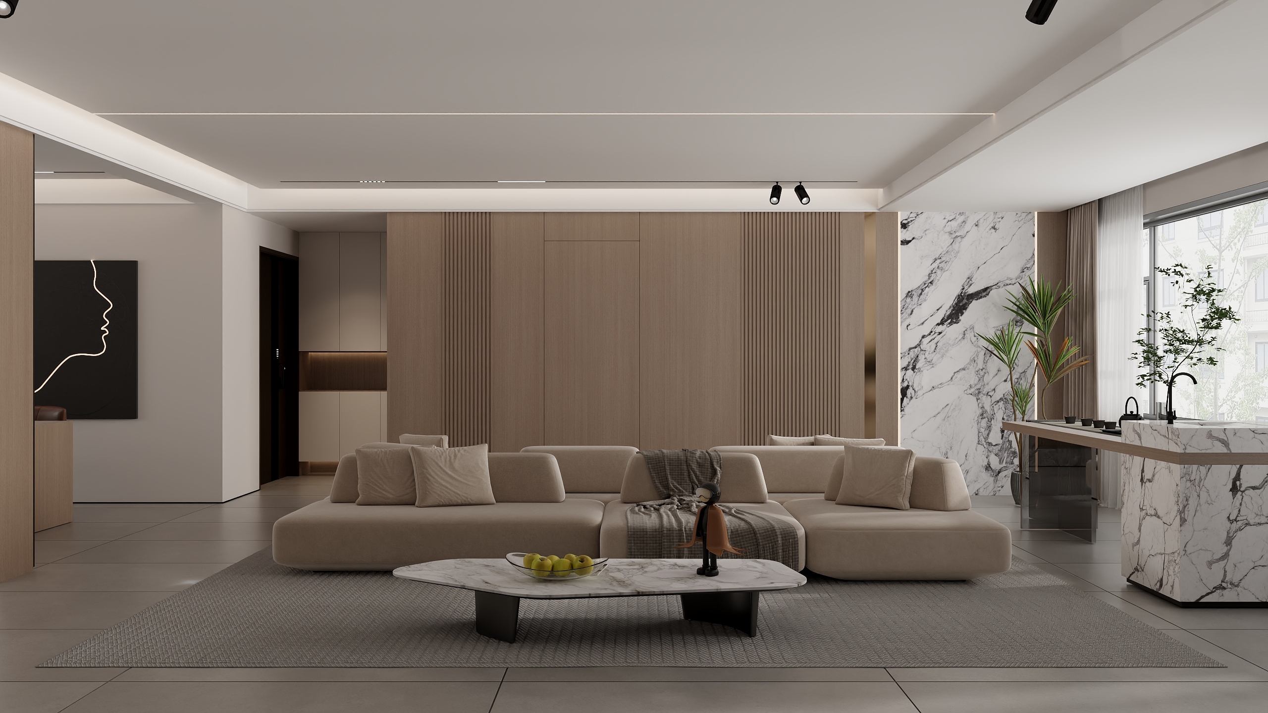 艺优ヮ空间-153㎡3室-装修设计方案