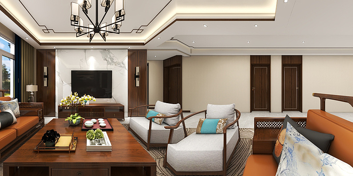 装修设计师i-温小屯-《自建豪宅》-装修设计方案