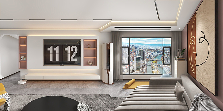 巨智勇-尚品雅筑：中海寰宇天下10-2403-装修设计方案