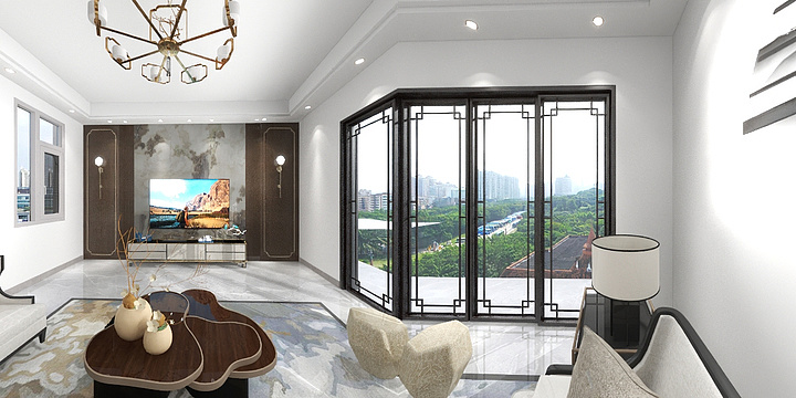 吉如意全屋定制-大树山别墅二层-装修设计方案