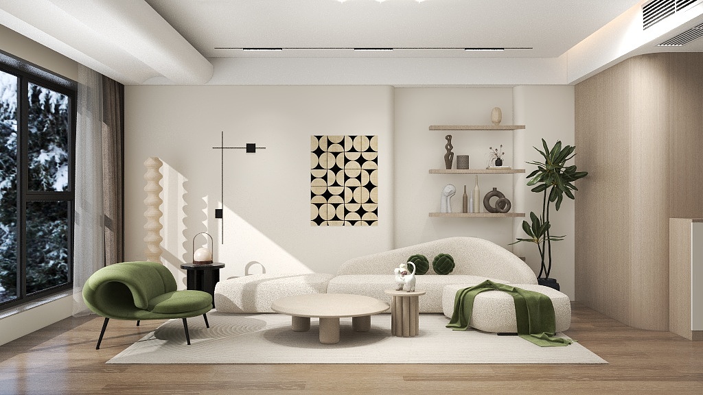 C.S.S-现代奶油风-装修设计方案