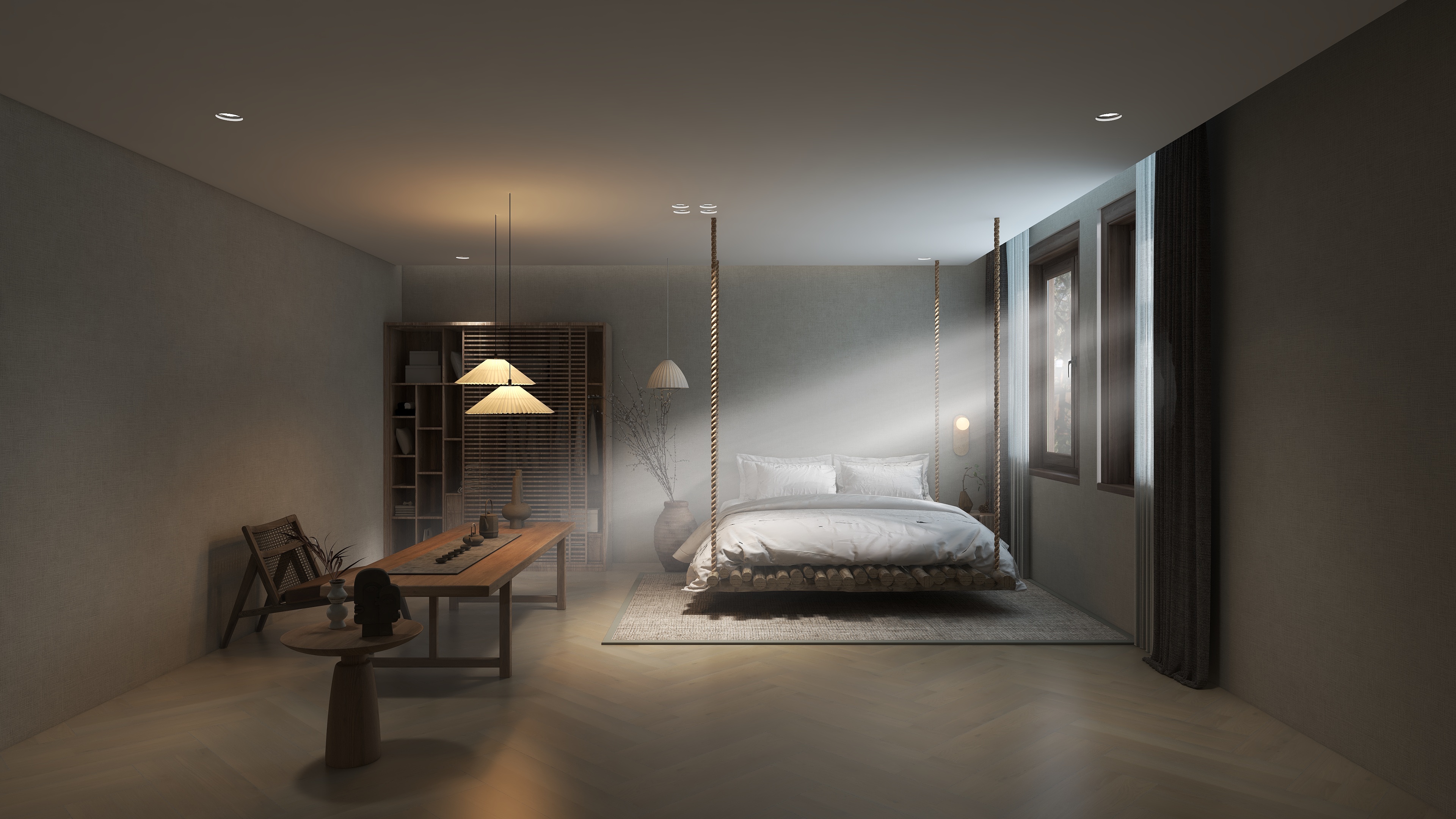 金三木-侘寂风-装修设计方案