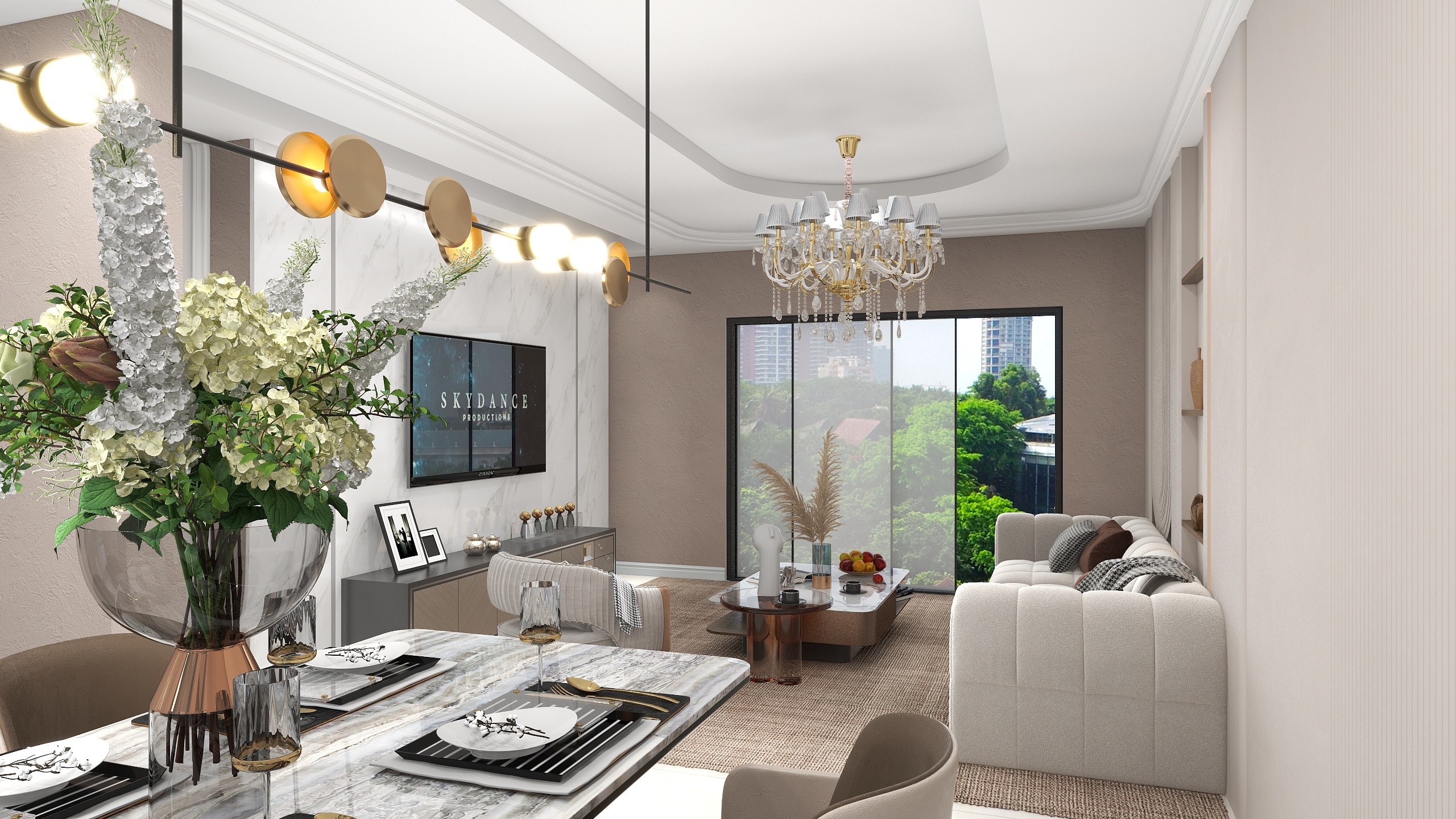 李海榕-蓝波湾111㎡3室-装修设计方案