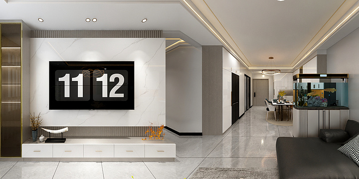 单反TT-梧桐苑103平-简约-6-1-2402-装修设计方案