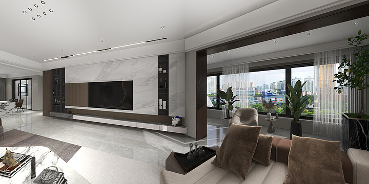 雅效设计工作室-郦景苑小区-装修设计方案