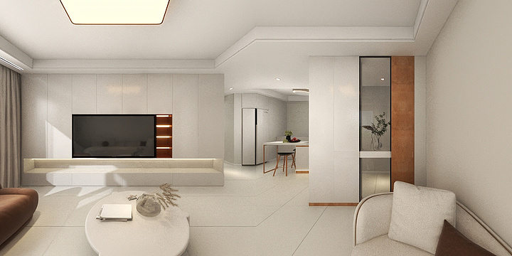 俗世中的旅客-华苑三千院C区8-2-401-副本-装修设计方案