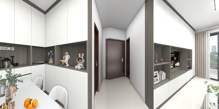 LiAng95-品凡-1308龙归-最终效果-装修设计方案