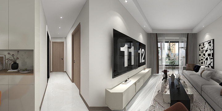 加班中的設計师-新块-装修设计方案