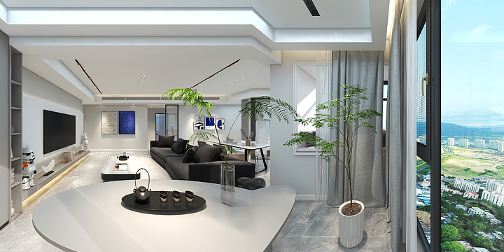 川渝大区-南充-南充-阆中市长盛大道中润国际商贸城专卖店任超-山湖语A2-装修设计方案