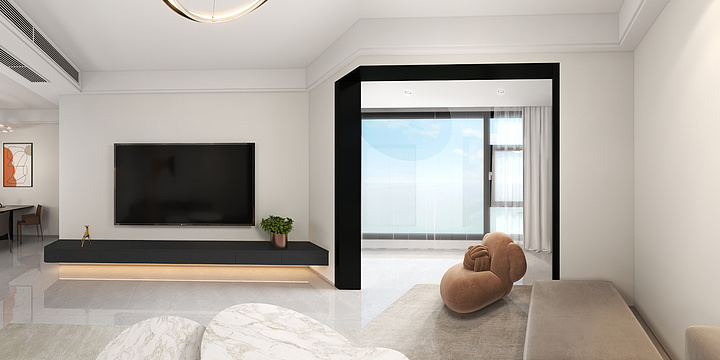 清风l-现代简约89-装修设计方案