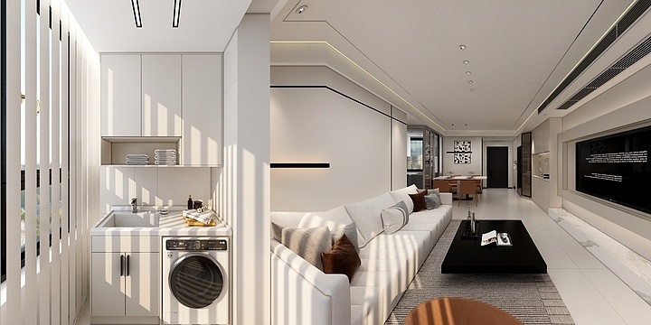 室内设计陈果-振兴华府8-1-702奶油风-装修设计方案