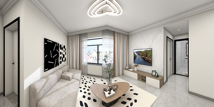 山西龙源伟业装饰有限公司-田森新晋北里3-1-2001-副本-副本-装修设计方案