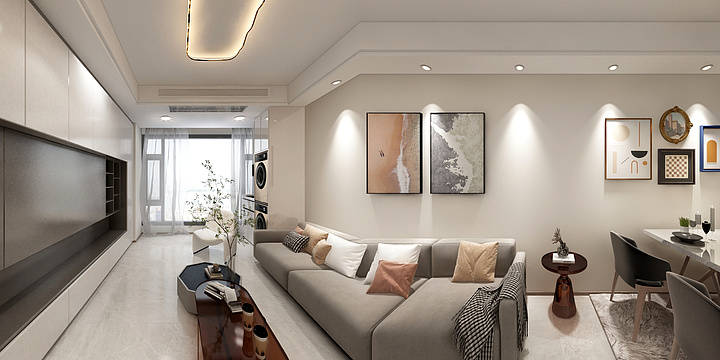 设计师林禹-白马公馆-装修设计方案