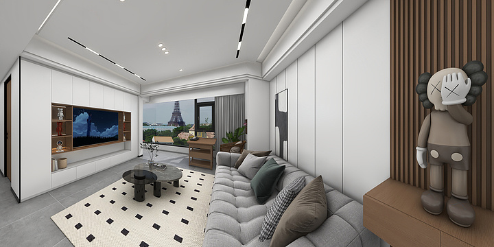 设计琳大-泰达城2-703-装修设计方案