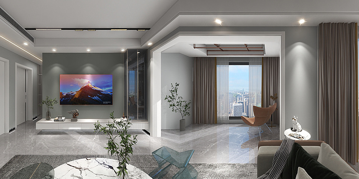 唐糖糖大大设计师-润扬观澜鹭岛-装修设计方案