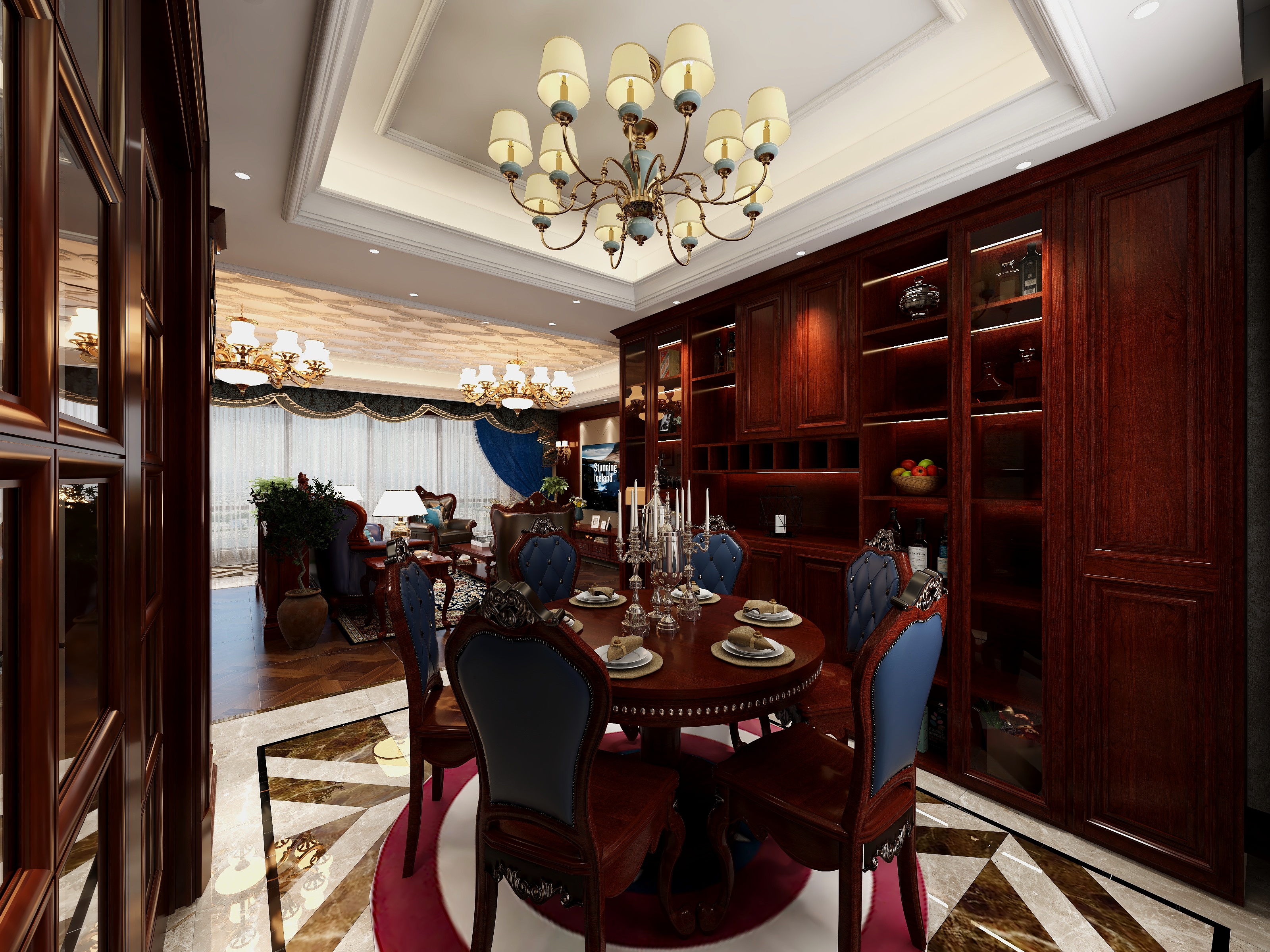 耿仁彪-美式风格设计-装修设计方案